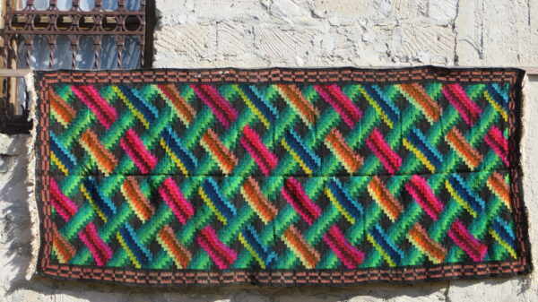 Tapis kilim moderne 119cm x 270cm