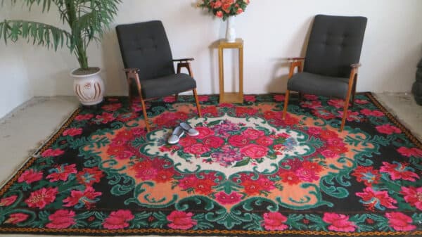tapis moldave kilim salon