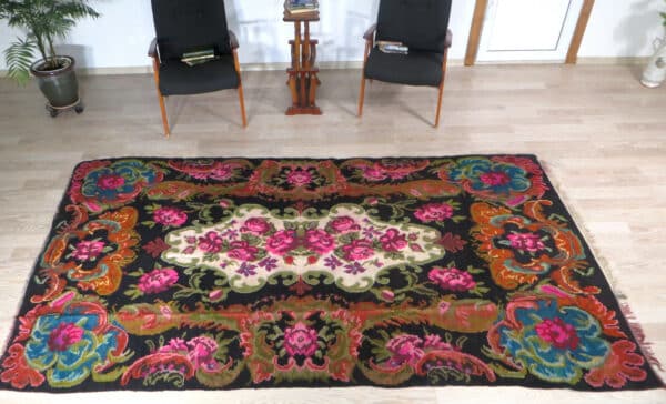 tapis moldave en laine kilim moldave fait-main