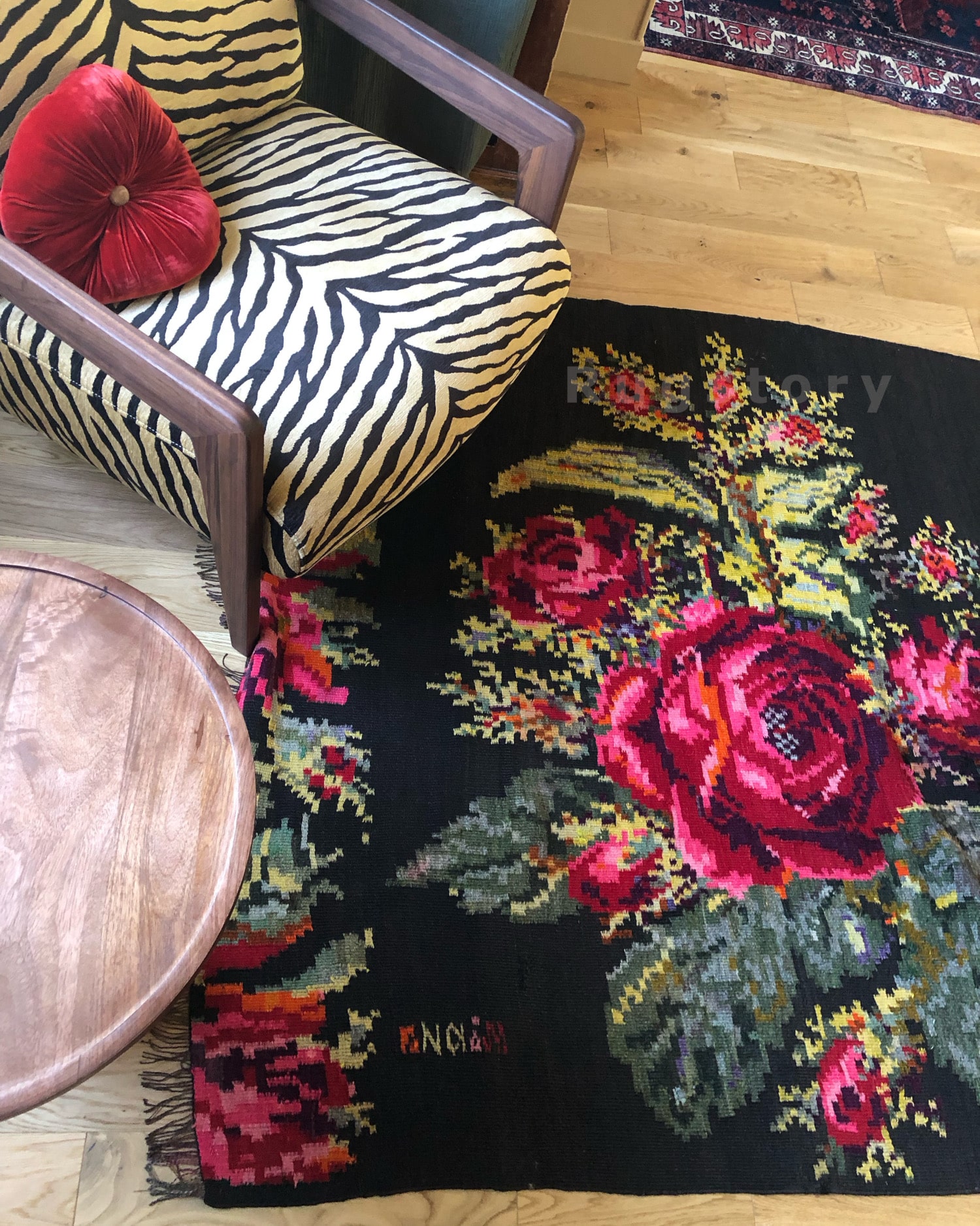 tapis kilim ancien, tapis moldave